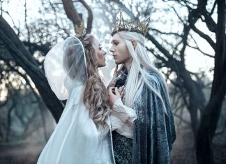 A sneak peek from our spring/March Tolkien cover shoot from Bella Kotak Photography