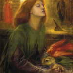 Dante Gabriel Rossetti, “Beata Beatrix” c.1864–70. Image courtesy Wikimedia Commons.