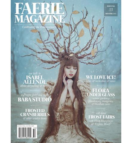 Faerie Magazine 2015 Cover Winter