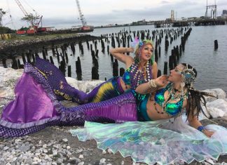 New York mermaids Kai Altair and Ali Luminescent