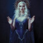 The Night Goddess Elven Corset Dress