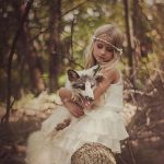Springtime Foxes – Child with Fox