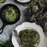 SAUTÉED FIDDLEHEADS WITH TOASTED BREADCRUMBS