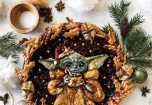 Warm-Baked Artistry Jessica Clark-Bojin Baby Yoda Pie