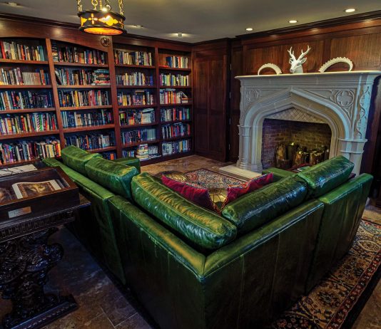 A Writer’s Cozy Lair Holly Black Library Enchanted Living Magazine