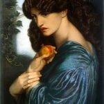 Proserpine, Dante Gabriel Rossetti. Wikimedia Commons