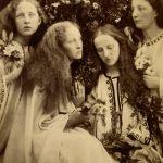 The Rosebud Garden of Girls (1868), albumen print by Julia Margaret Cameron. Alamy Stock Photo.