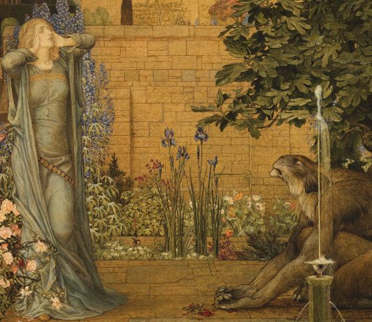 Beauty and the Beast, by John Dickson Batten © Birmingham Museum and Art Gallery.