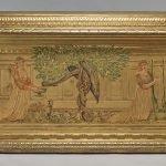 Garden of the Hesperides chest, 1887–88, Edward Burne-Jones, built by Charles Lumley, molded and gilded by Osmund Weeks. Courtesy American Federation of Arts, © Birmingham Museums Trust.