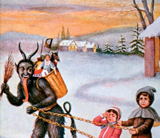 The Krampus and the Old Winter Ways ©The Advertising Archives : Alamy Stock Photo
