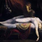 The Nightmare, 1781, by Henry Fuseli, might have illustrated Shelley’s process writing Frankenstein!