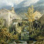 ©Bridgeman Images The Old Mill, Ambleside, 1798, by J.M.W. Turner