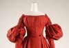Dress, circa 1837, American. Silk. The Metropolitan Museum of Art, New York, Rogers Fund.