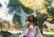 Follow photographer Elizabeth Elder on Instagram @emackphoto. Find model Courtney Allegra on Instagram @itscourtneyallegra. Visit the designers on Instagram—Firefly Path @fireflypath, Miss G Designs @missgdesigns, and wing maker L Marie @hellofaerie.