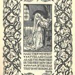 Illustration by Eleanor Fortescue Brickdale for Poems by Tennyson, 1905