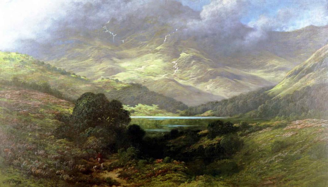 Landscape in Scotland, 1875, by Gustave Doré ©Wikimedia Commons