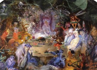 The Fairies’ Banquet by John Anster Fitzgerald. Wikimedia Commons