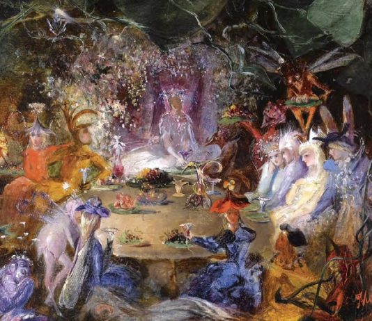 The Fairies’ Banquet by John Anster Fitzgerald. Wikimedia Commons