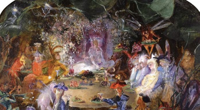 The Fairies’ Banquet by John Anster Fitzgerald. Wikimedia Commons