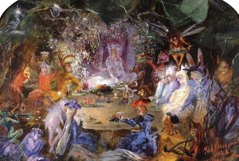 The Fairies’ Banquet by John Anster Fitzgerald. Wikimedia Commons