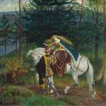 La Belle Dame Sans Merci, 1865, by Walter Crane