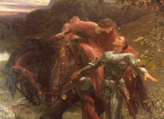 La Belle Dame Sans Merci, 1901, by Frank Dicksee