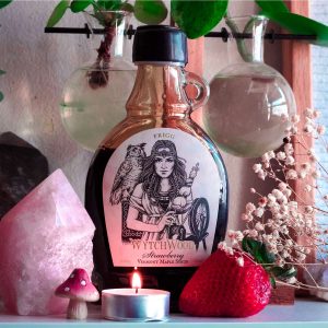 Summer is here and WytchWood’s celebrating with their newest infused Vermont magickal maple syrup—strawberry, represented by the Norse goddess, Frigg! Click the link to learn more about this delicious libation!