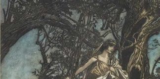 From A Midsummer-Night’s Dream, 1908, by Arthur Rackham