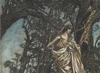 From A Midsummer-Night’s Dream, 1908, by Arthur Rackham