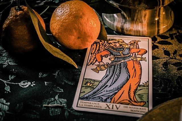 Sagittarius Power Card: Temperance Balance of masculine and feminine energies. Stay grounded in earth while you go with the flow of the water. Stay true to your purpose. Take the higher path.