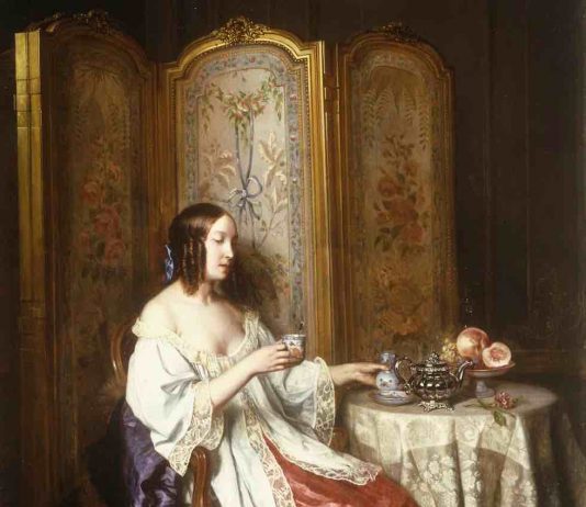 A Cup of Chocolate (1844), by Charles Beranger © Christie's Images / Bridgeman Images