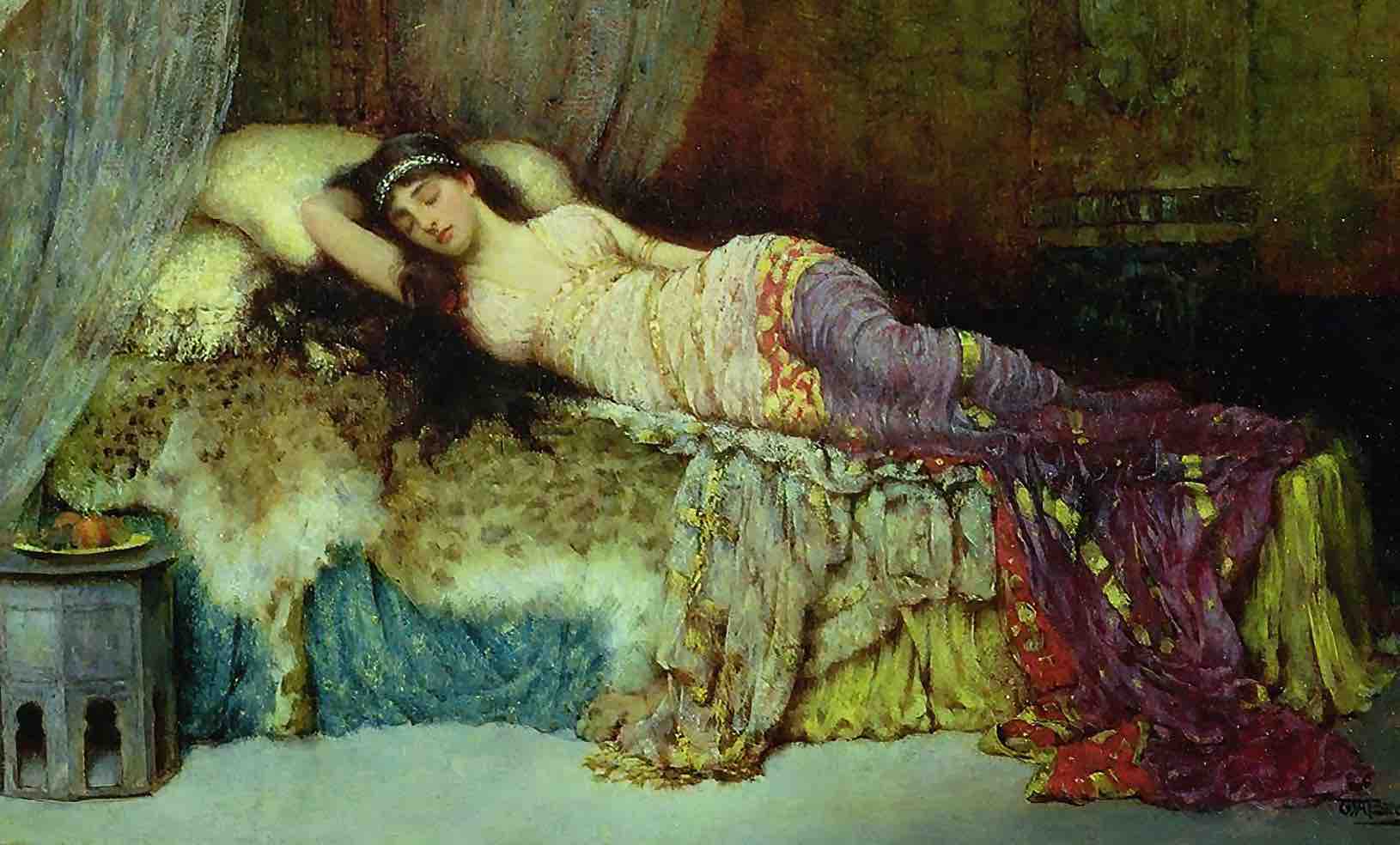 The Sleeping Beauty (1889), by William Breakespeare Artepics : Alamy Stock Photo