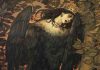 Detail from Sirin and Alkonost: The Birds of Joy and Sorrow (1896), by Viktor Vasnetsov