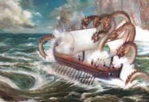 Odysseus and Scylla by Annie Stegg