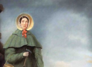 Posthumous painting of Mary Anning (1847) by B. J. Donne | IanDagnall Computing / Alamy Stock Photo