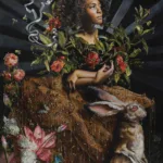 Summer Goddess (2020), by Margo Selski Oil on linen