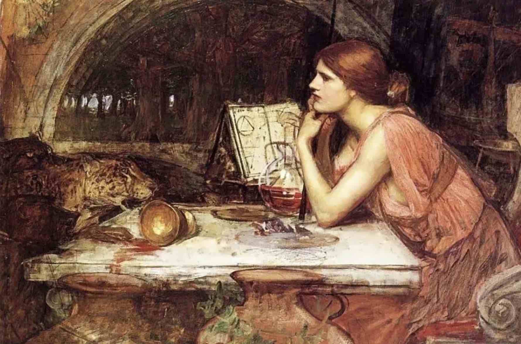 Circe (The Sorceress) (1911), by John William Waterhouse