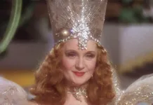 The Wizard of Oz 1939 MGM film with Billie Burke as Glinda the Good Witch of the North. Pictorial Press Ltd/Alamy Stock Photo
