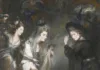 The Three Witches From Shakespeare’s Macbeth (1892), by Daniel Gardner Art Collection 2 : Alamy Stock Photo