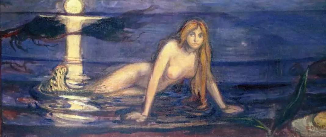 The Mermaid (1896), by Edvard Munch