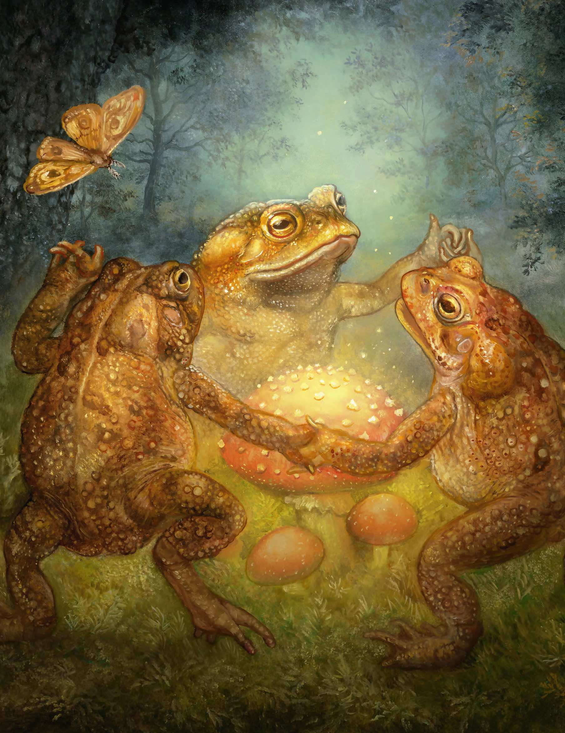 The Toadstool Dance by Annie Stegg gallerygerard.com