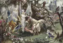 Titania and Bottom by John Anster Fitzgerald Artepics / Alamy Stock Photo