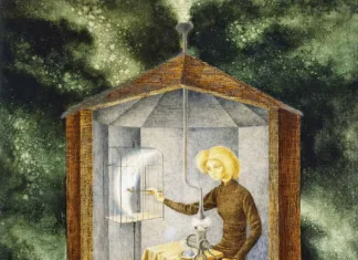 Celestial Pablum (1958), by Remedios Varo