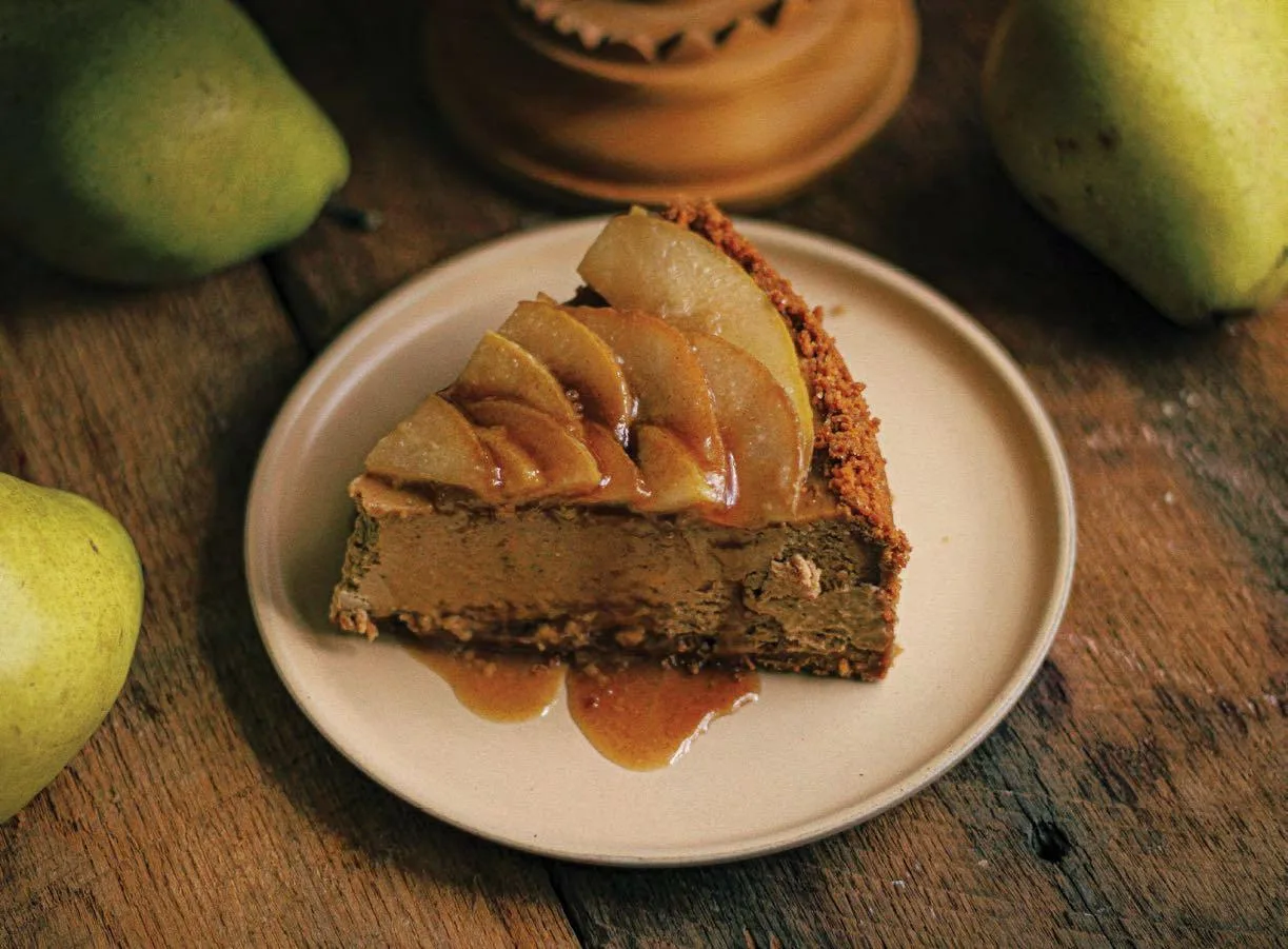 Indulge in the warmth of autumn with this delightful Pumpkin and Spiced Pear Cheesecake recipe by Lauren May, aka Must Love Herbs. Discover a delicious blend of nostalgia and seasonal flavors, perfect for your witch-friendly gatherings. Join us in honoring generations of women and the cherished moments they created around the kitchen table in Eastern Kentucky. Taste the essence of autumn and the enduring bonds of family with every bite.