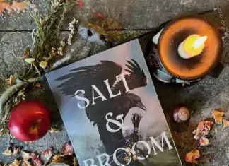 Sharon Lynn Fisher's new book Salt & Broom, a witchy retelling of the classic Jane Eyre story.