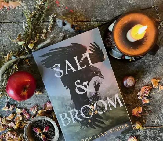 Sharon Lynn Fisher's new book Salt & Broom, a witchy retelling of the classic Jane Eyre story.