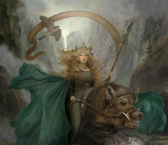 Lady of the Vanir by Annie Stegg gallerygerard.com