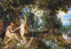 The Garden of Eden with the Fall of Man (1615) by Jan Brueghel the Elder and Peter Paul Rubens Image courtesy Wikimedia Commons