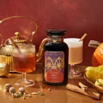 pumpkin-spice-fireside-chai-violet-glass-apothecary-jar-up-to-75-cups-magic-hour-764655