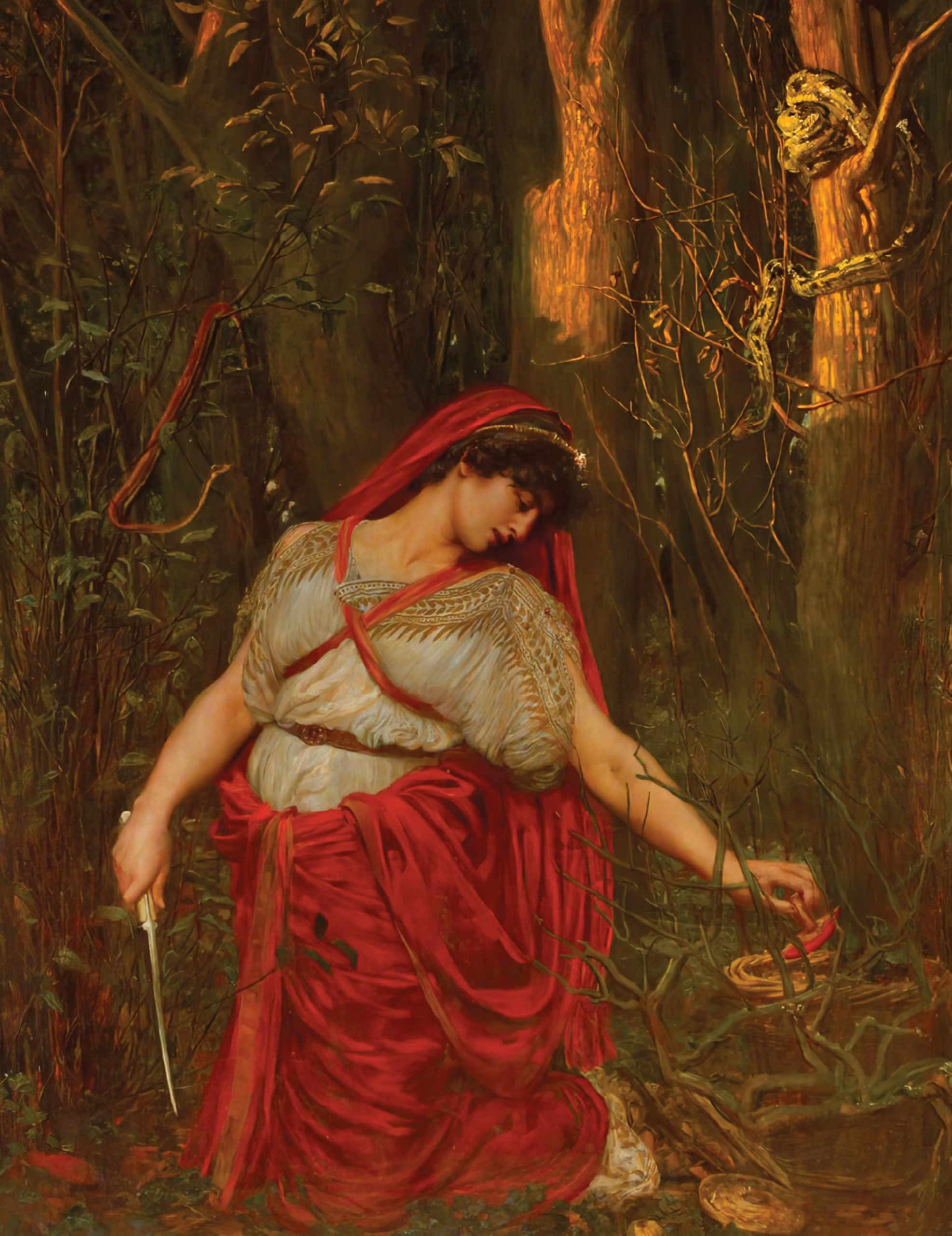 Medea the Sorceress (1880), by Valentine Prinsep Medea the Sorceress (1880), by Valentine Prinsep